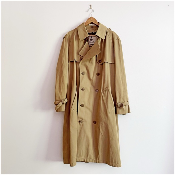 Vintage Trench Coat 42 Regular - Picture 2 of 16